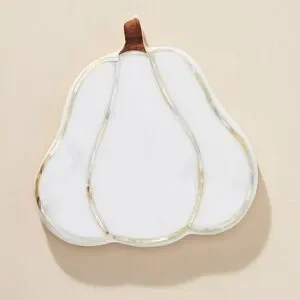 Anthropologie Marble Pumpkin Coaster Set - Thumbnail 3